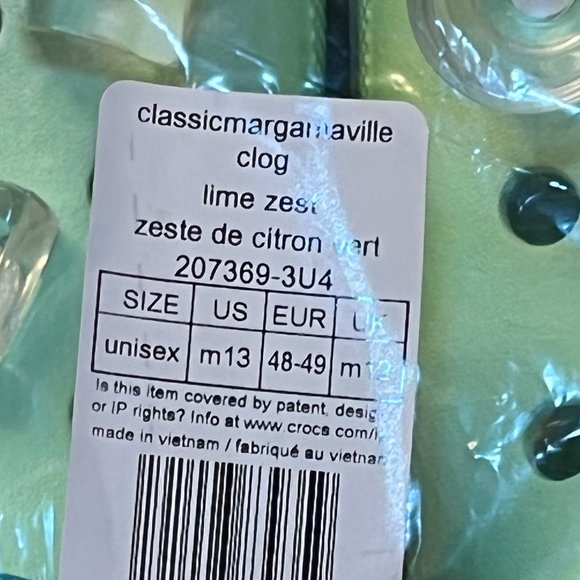 Brand New Crocs Margaritaville Clogs Limited Edition with Jibbitz!!! main image 4